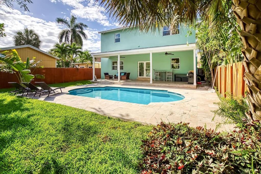 Las Olas Villa With Heated Salt Water Pool Fort Lauderdale Esterno foto